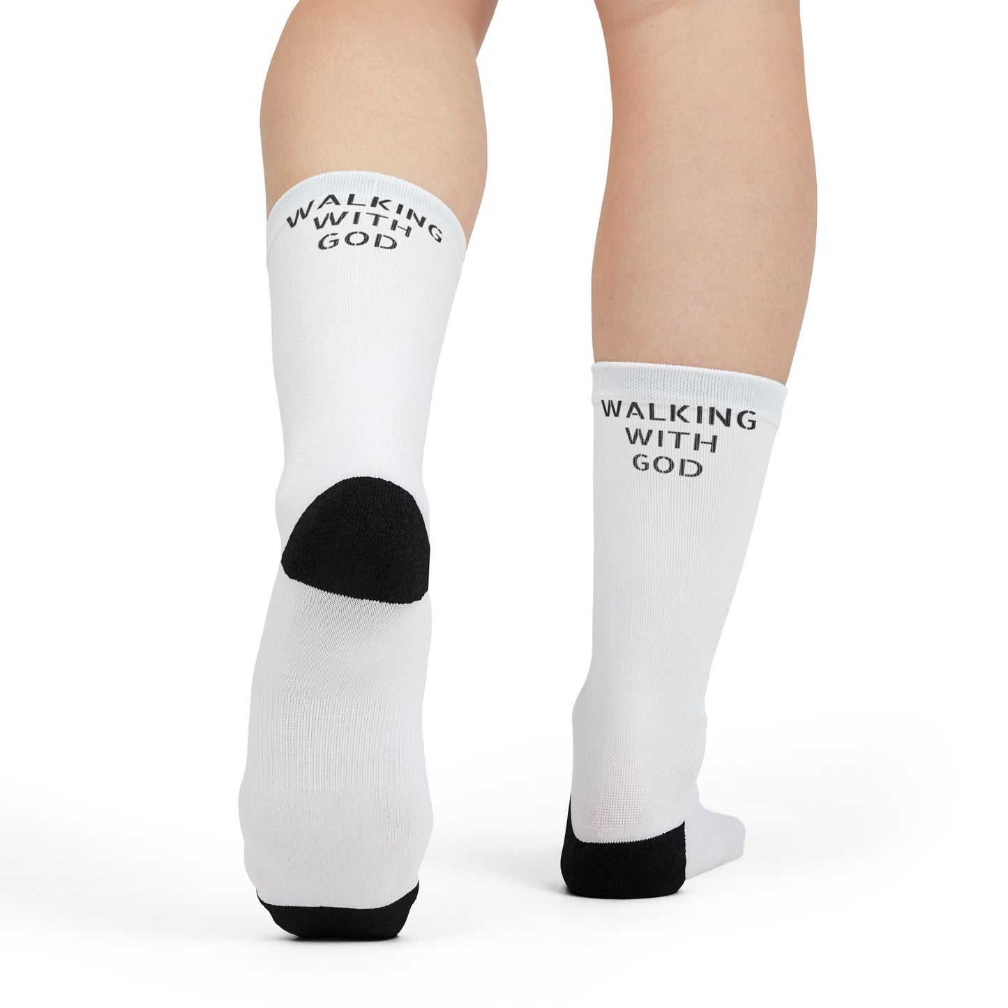 Walking With God Crew Socks