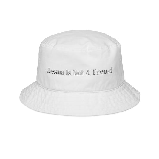 Jesus Trend Embroidered Bucket Hat